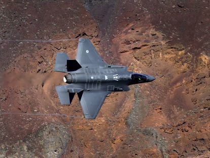 F-35A Lightning II de la firma estadounidense Lockheed Martin parara la Fuerza A&eacute;rea holandesa. 