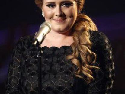 La cantante Adele, en la entrega de los premios MTV el pasado 28 de agosto.