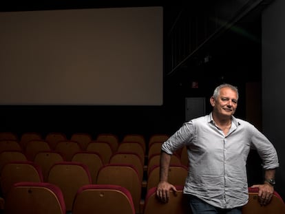 El director de cine frances Laurent Cantet en Madrid el pasado martes.