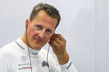 Schumacher, en septiembre de 2012.