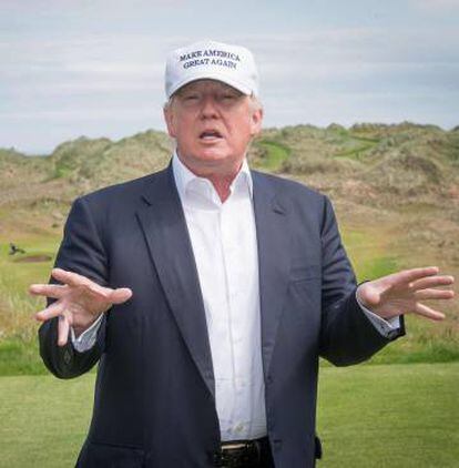El presidente electo Donald Trump, en una visita a Escocia, el pasado mes de junio.