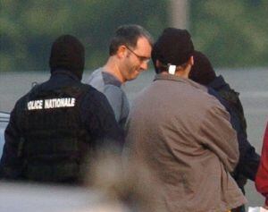 Mikel Antza, tras ser detenido en Francia.