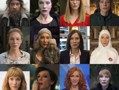 Cate Blanchett caracterizada como los 12 personajes de 'Manifesto', de Julian Rosefeldt.