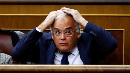 El diputado popular Esteban González Pons en el Congreso de los Diputados el pasado mes de noviembre.