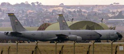 Una foto de 2005 muestra aviones estadounidenses en la base de Incirlik, en Turqu&iacute;a.