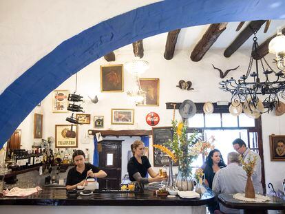 La barra del Ventorrillo Patascortas, en la localidad de Casabermeja (Málaga).