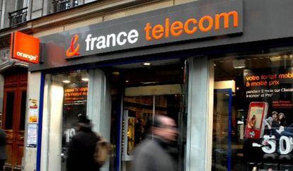 Una tienda de France Telecom en 2009.