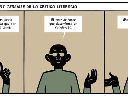 Trampantojo: ‘Enfant terrible’ de la crítica literaria