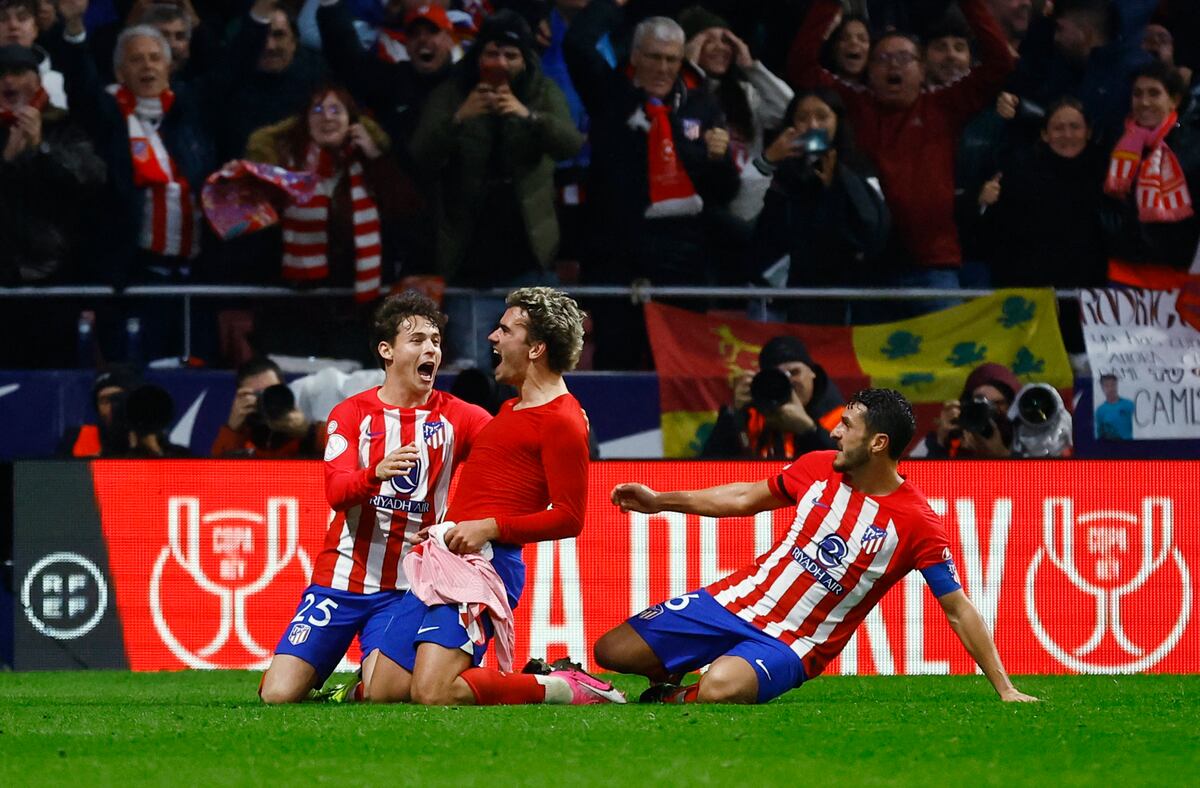 Atlético de Madrid – Real Madrid, la Copa del Rey en directo | El Atleti sella su pase a los cuartos de final tras vencer al Madrid en la prórroga | Fútbol | Deportes