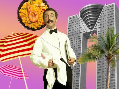 Andrew Sachs interpretó en la serie británica 'Hotel Fawlty' al camarero Manuel, un migrante español que era objeto de bromas sobre el supuesto carácter vago y comilón de nuestro país.