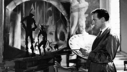 Un fotograma de la película 'La main du diable' de Maurice Tourneur.