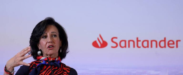 La presidenta de Banco Santander, Ana Botín.