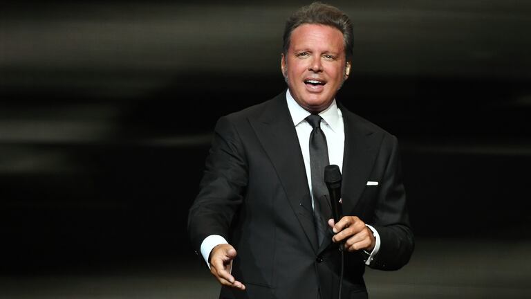 Luis Miguel, en un concierto en Las Vegas en 2019.