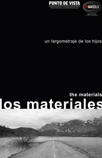 Cartel de la película 'Los materiales', del colectivo Los Hijos.