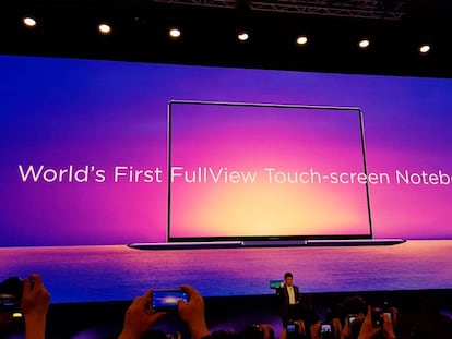 Huawei presenta sus portátiles todo pantalla Matebook Pro y Matebook X Pro