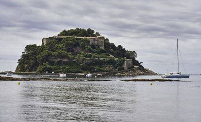 Imagen del fuerte de Brégançon, en la Costa Azul, residencia de verano para los presidentes franceses.