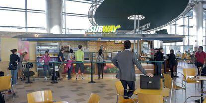 Un establecimiento de Subway, en una imagen cedida por la empresa. 