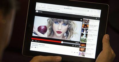 Vídeo de Taylor Swift en Youtube.