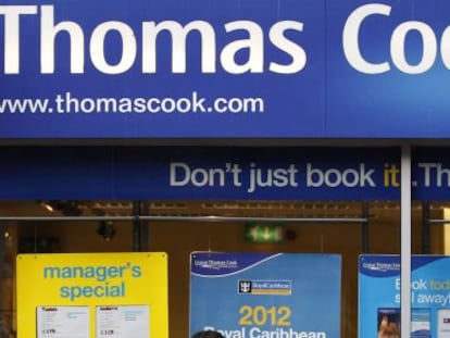 Agencia de viajes de Thomas Cook.