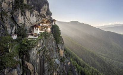 Monasterio de Taktshang, en Bután.