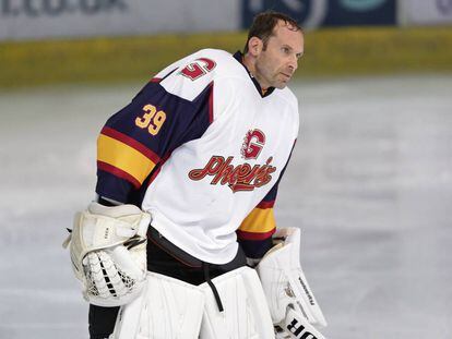 Peter Cech, con los Guildford Phoenix.