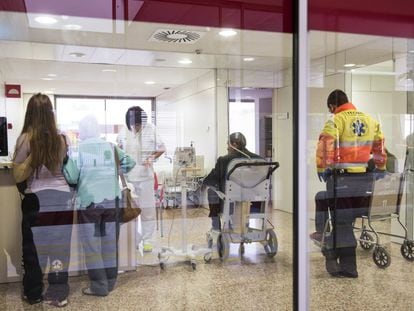 Urgencias de un hospital de Catalu&ntilde;a.