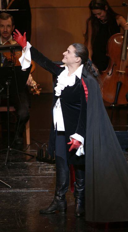 Cecilia Bartoli, el sábado en el madrileño Teatro Real.