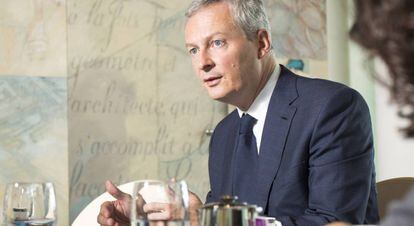 El ministro francés de Finanzas, Bruno Le Maire.