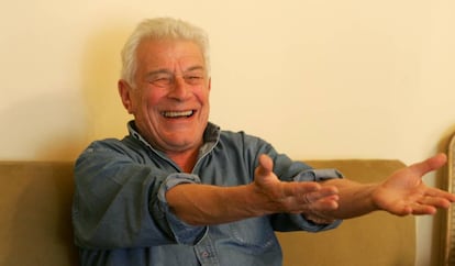 John Berger, en el C&iacute;rculo de Bellas Artes de Madrid, en 2006. 