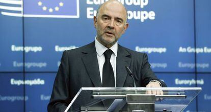 El comissari europeu d'Economia i Finances, Pierre Moscovici.