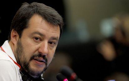Matteo Salvini, l&iacute;der de la Liga Norte.
