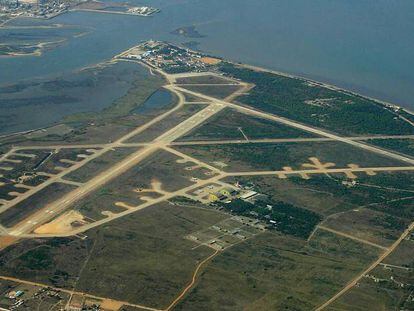 Base aérea de Montijo, donde se proyecta el nuevo aeropuerto de Lisboa.