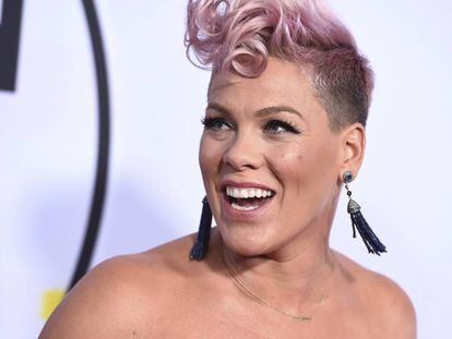 Pink en los American Music Awards en 2017. 
 