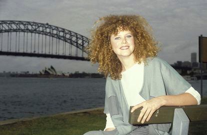 Antes de la estrella mundial hubo una actriz novata: aquí, Nicole Kidman posa en Sydney en 1983.