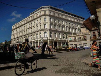 El hotel Kempinski de La Habana, este mi&eacute;rcoles, es uno de los vetados por EE UU