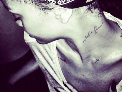 rihanna tatuajes