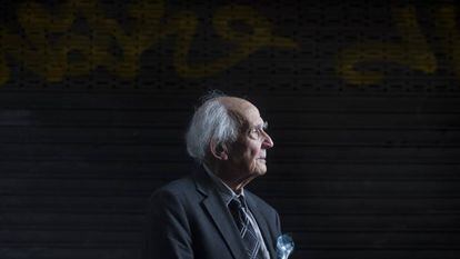 Zygmunt Bauman, filosofo y sociologo polaco, en Burgos, en 2015.