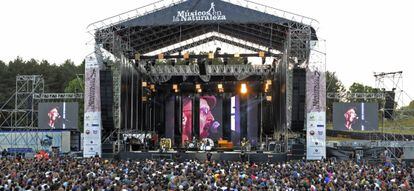 Fito y Fitipaldis en el Festival M&uacute;sicos en la Naturaleza.