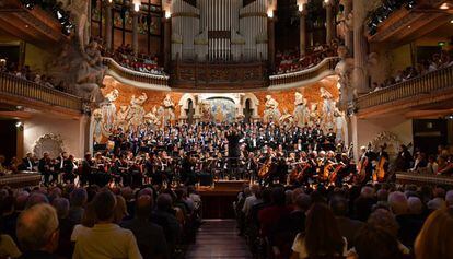 La Orquesta Sinf&oacute;nica de Londres y el Orfe&oacute; Catal&aacute; en el &quot;R&eacute;quiem&quot;de Verdi, abriendo la temporada del Palau de la M&uacute;sica.