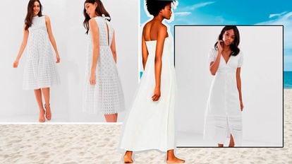 Canguro matriz lluvia Vestidos blancos para llevar a la playa o para vestirte de novia por menos  de 75 euros | Escaparate | EL PAÍS