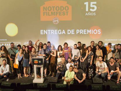 Los ganadores de los 20 premios de la 15&ordf; edici&oacute;n del Jameson Notodofilmfest.