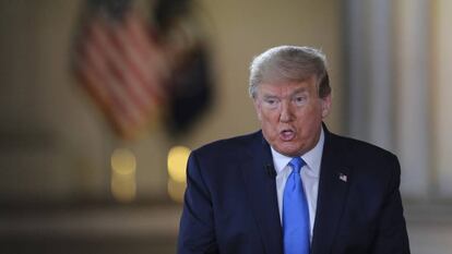 El presidente de EE UU, Donald Trump.