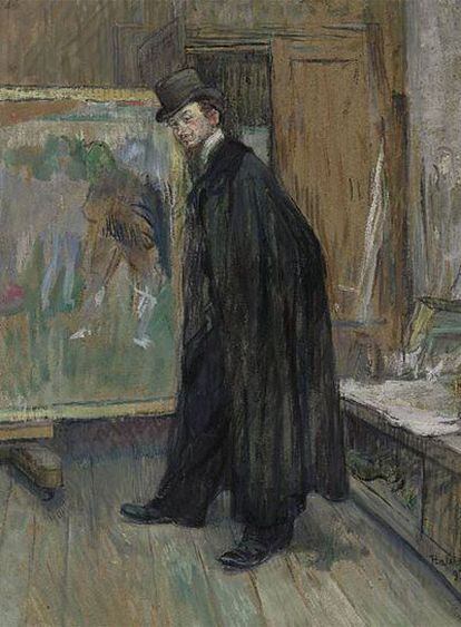 'Portrait de Henri Nocq', de Toulouse-Lautrec, adjudicada por 4,4 millones de dólares en la subasta de Christie's.
