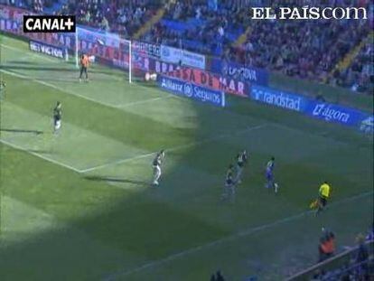 Los granotas derrotan al Espanyol, plagado de juveniles, en un encuentro muy plano. <strong><a href="http://www.elpais.com/buscar/liga-bbva/videos">Vídeos de la Liga BBVA</a></strong> 