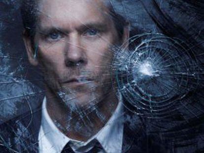 El actor estadounidense Kevin Bacon en la serie 'The following'.