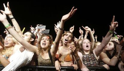 Público durante un concierto del FIB.