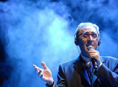 Franco Battiato, el sábado en el Palacio Municipal de Congresos de Madrid.