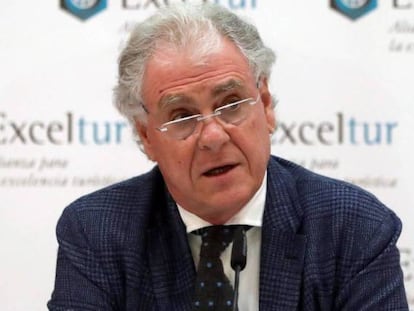 José Luis Zoreda, vicepresidente ejecutivo de Exceltur.