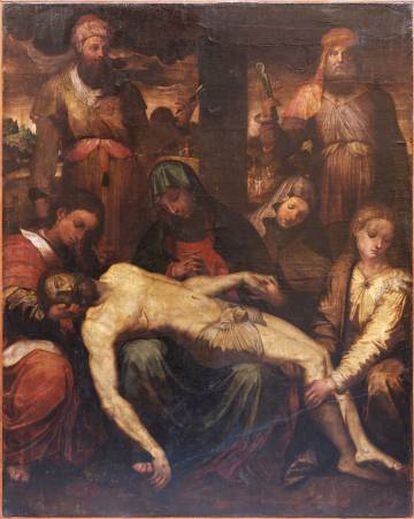 'La Pietat', de Perino del Vaga, del monestir de Poblet.