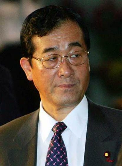 El ministro nipón, Toshikatsu Matsuoka, fallecido hoy, en una foto de archivo.